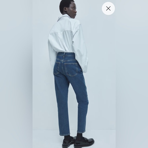 H&M SLIM MOM HIGH ANKLE JEANS - Picture 7 of 12